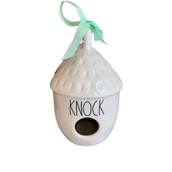 Rae Dunn acorn birdhouse Happy Easter napkin bundle - Picture 1 of 4